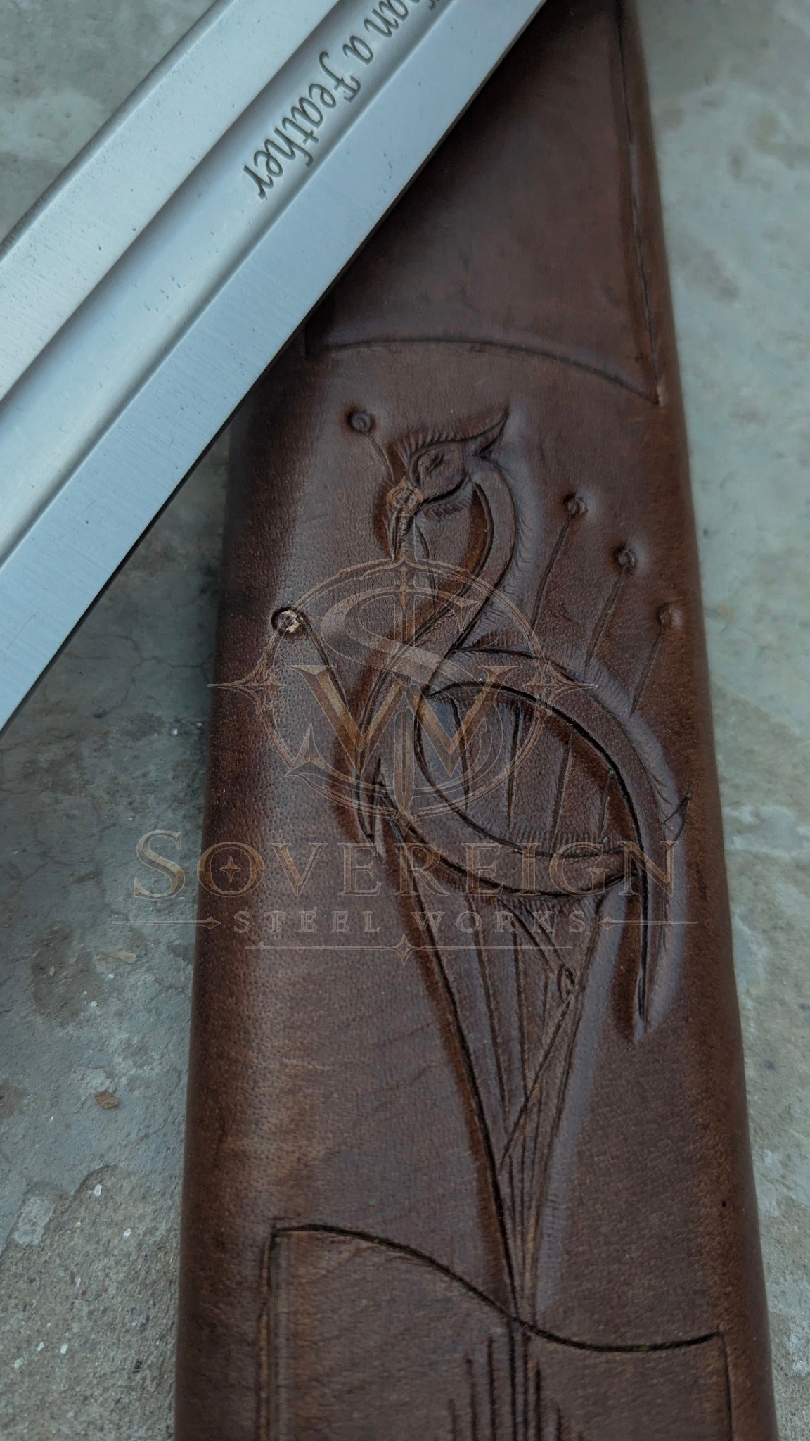 Sovereign Steel Works Heron's Flight sword photo 8