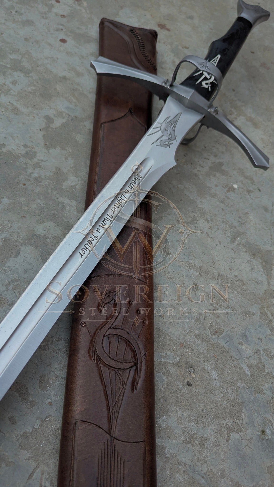 Sovereign Steel Works Heron's Flight sword photo 9